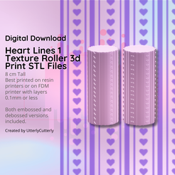 3D file Valentine Heart 5-part Polymer Clay Cutter 4 Sizes 💜・Design to  download and 3D print・Cults