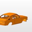 back.jpg opel kadett1979 BODY SHELL FOR 1:10 RC CAR STL FOR 3D PRINTING