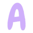 A (1).stl Universal Light Letters A-Z 0-9