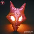 Kindred-Wolf-Mask_League_of_Legends_Cosplay_3D_Printed_Model_Photo_01.jpg Kindred Wolf Mask - Cosplay Halloween Decol