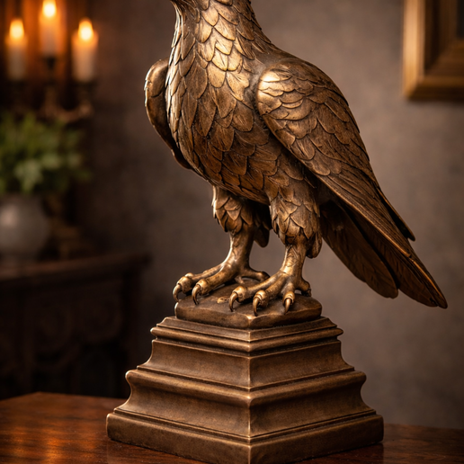 Imperial Eagle Statue - Timeless Power Collection | STL for 3D Printing