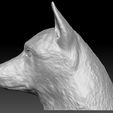 7.jpg German Shepherd head for 3D printing