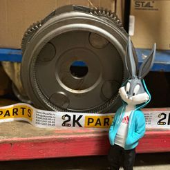 Bugs bunny urban vibes Fan art (multiparts/3mf)