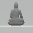 3.png Amitabha Sakyamuni Buddha Statue 3D print model