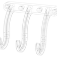 Binder1_Page_05.png Plastic Triple Wall Hook