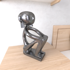 15.png STL file Human Sculpture・3D printing template to download