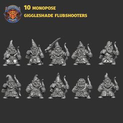 10-Monopose-Giggleshade-Flubshooters.jpg Giggleshade Gitz - 10 Monopose Flubshooters (archers, range unit)