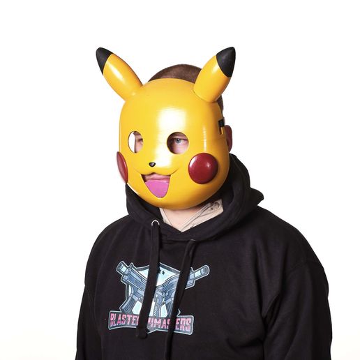 Pikachu-mask-replica-prop-by-Blasters4Masters_1.jpg Pokemon Pikachu mask