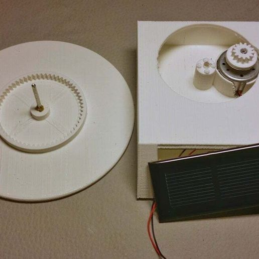 Download free STL file Solar Rotor • 3D printable design ・ Cults