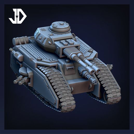 🪖 Ultrasword Heavy Assault Tank・ STL File for 3D printing・Cults