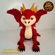 2.jpg FLEXI WINGED RED DRAGON | NO-SUPPORT CUTE ARTICULATE