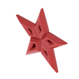 R STAR 1.png christmas star tree ornament