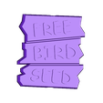 Free bird seed_Plate 1.1 (Single extruder).stl STL file BIRD FEEDER (Free bird seed)・3D printable model to download