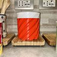 IMG_3472.jpg STL-Datei Vase Eiscreme - Barattolino - Sammontana - Vase recyceln・3D-druckbare Vorlage zum herunterladen