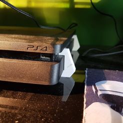 pied ps4 slim.jpg Free STL file ps4 slim support・3D printer design to download, nicototty