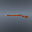 mauser_gewehr_98_with_scope_mount_-3840x2160-1.png WW2  Germany Gewehr 98 sniper rifle  RIFLES 1:35/1:72