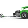 13.jpg Diecast Front engine old school dragster with shell Version 7 Scale 1:25