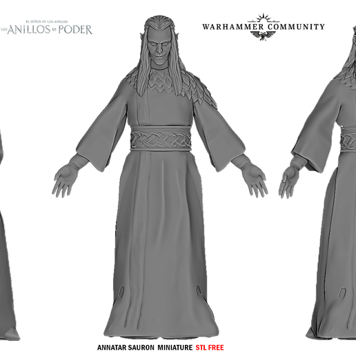 ANNATAR SAURON MINIATURE, RING OF POWER