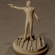 Jww2.png Keanu Reeves as John Wick - High-Detail Miniature STL