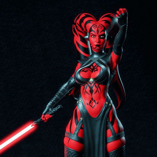 darth-talon-redesign-3d-model-obj-stl-2.jpg Darth Talon Redesign