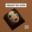 Keycap-sin-cara.png Keycap without face, Chihiro's journey, for mechanical keyboard