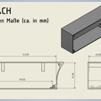FachL.png LKW Umbau Set 1/16 3D Druck passt für 3-Achser LKW von Bruder.