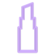 Lapiz Labial 9cms.stl Kit toilet accessories cookie cutters