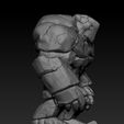 RIGHT.jpg Stone Golem – Miniature for RPG / D&D – STL File