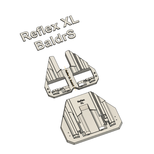 FN Reflex XL Baldr S Split Holster Mold