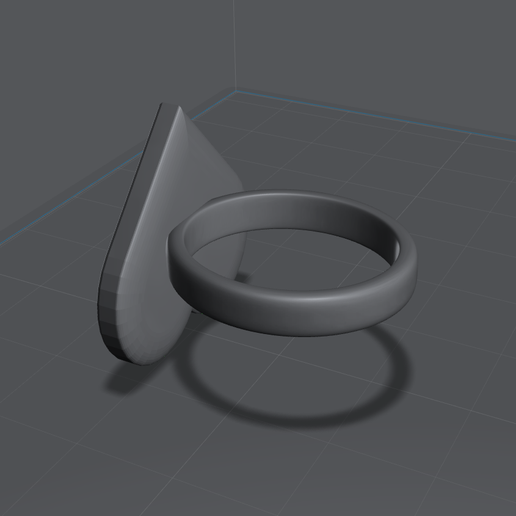 heart ring 3D model