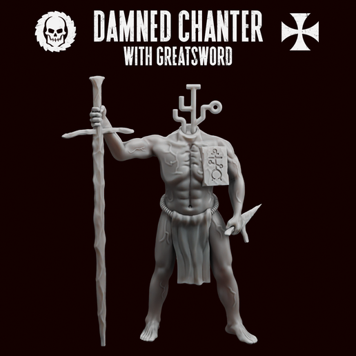 Damned Chanter with Greatsword