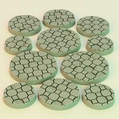 ALL_P0001.jpg Free 3D file PAVING BASES・3D printer model to download