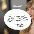 thechairman-coaster.png 10 Coasters set Taylor Swift TTPD