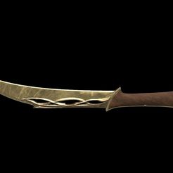 Tauriel_1.jpg Couteaux de Tauriel le seigneur des anneaux 3D TELECHARGEMENT NUMERIQUE FICHIER