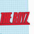 theboyz1.png The Boyz Kpop Display Logo Ornament