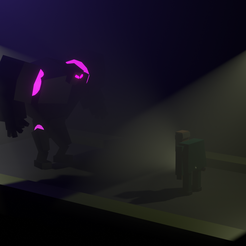 pic-1.png STL file The Halloween Night・Template to download and 3D print