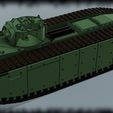 TOG-I_color.jpg TOG-I 1940 WWII British Heavy Tank Prototype - 1:56 scale / Bolt Action / historical war games