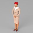 emirates-airline-stewardess-highly-realistic-3d-model-obj-wrl-wrz-mtl (18).jpg Emirates Airline stewardess ready for full color 3D printing