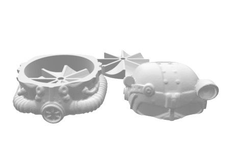 📱 FALLOUT GRINDER GRINDER・ STL File for 3D printing・Cults