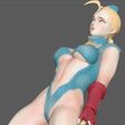 24.jpg CAMMY STREET FIGHTER GAME CHARACTER SEXY GIRL ANIME WOMAN 3D print model