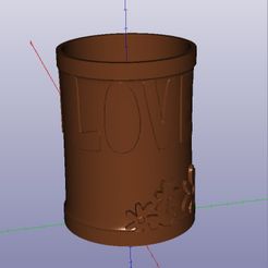 Screenshot_20230205_091433_STL-View-20.jpg Free STL file I love you penholder 2・3D printable design to download