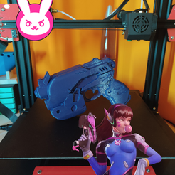 Cover.png STL file Dva's Gun Overwatch・Template to download and 3D print