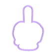 2 step.stl Halloween candy cookie cutter #2