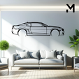 2013-camaro-ss.png Wall Silhouette: Chevrolet Set