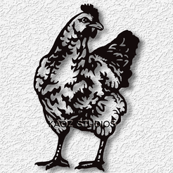 project_20240603_1442348-01.png Realistic Chicken Wall Art Hen Wall Decor