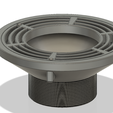 floor_drain_grate_200x100 v13-00.png Floor Drain Grate Round 200x100 with 110 hole for balcony