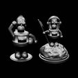 astronautas.jpg Homer Astronaut (Pack of two models)