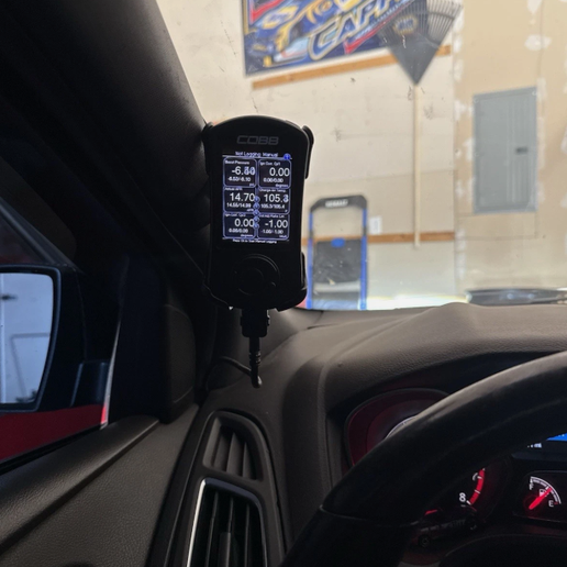 2013-2018 ford focus st cobb accessport pillar mount - 3D model önizlemesi