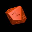 dice1.jpg Ten Sided Dice With Roman Numbers