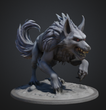👹 Worg・Free 3D File for ・Cults